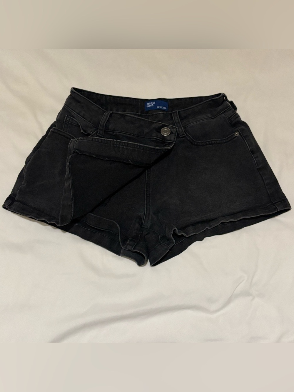 Project indigo black Denim Skorts